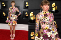 [ẢNH] Cận cảnh những bộ trang phục từ đẹp mắt đến 'độc dị' tại thảm đỏ Grammy 2021