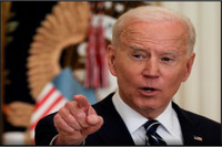 [ẢNH] Cuộc họp báo đầu tiên của Tổng thống Joe Biden: Tái tranh cử năm 2024