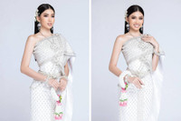 [ẢNH] Chiêm ngưỡng nhan sắc 'cực phẩm' của các sao nữ khi diện trang phục truyền thống nước ngoài