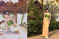 [ẢNH] Chiêm ngưỡng nhan sắc 'cực phẩm' của các sao nữ khi diện trang phục truyền thống nước ngoài