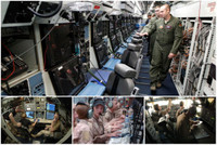 [ẢNH] Trinh sát cơ khổng lồ Mỹ giám sát hải quân Trung Quốc diễn tập