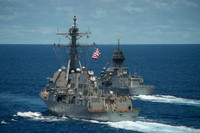 [ẢNH] Tàu chiến, máy bay Trung Quốc bám đuôi chiến hạm Mỹ