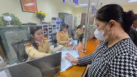 Duy trì công tác tiếp dân giải quyết thủ tục cấp căn cước, đăng ký xe