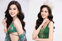 [ẢNH] Hoa hậu Đỗ Thị Hà ‘tăng tốc’ trên đường đua Miss World: Cắt mái bằng, diện túi hiệu, đeo nhẫn kim cương