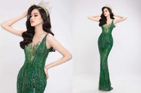 [ẢNH] Hoa hậu Đỗ Thị Hà ‘tăng tốc’ trên đường đua Miss World: Cắt mái bằng, diện túi hiệu, đeo nhẫn kim cương