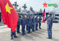 [ẢNH] Chiến hạm Việt Nam vượt qua đội Trung Quốc tại Army Games 2021