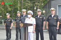 [ẢNH] Chiến hạm Việt Nam vượt qua đội Trung Quốc tại Army Games 2021