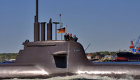 [ẢNH] Siêu tàu ngầm Đức ‘mất tích’ gần Syria, tai nạn hay cú chơi khăm của NATO?