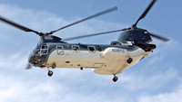 [ẢNH] Mỹ phá hủy 7 trực thăng CH-46E sau khi chúng buộc phải bỏ lại Kabul