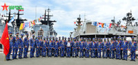 [ẢNH] Chiến hạm Việt Nam vượt qua đội Trung Quốc tại Army Games 2021
