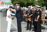 [ẢNH] Chiến hạm Việt Nam vượt qua đội Trung Quốc tại Army Games 2021