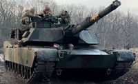 Ukraine phủ kín giáp phản ứng nổ cho xe tăng M1A1SA Abrams