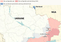 'Thành phố pháo đài' Vuhledar ở miền Đông của Ukraine thất thủ