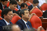 Hình ảnh Tổng Bí thư Nguyễn Phú Trọng chủ trì khai mạc hội nghị Trung ương 8