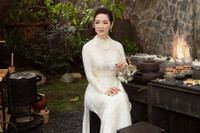 [ẢNH] Sắc vóc trẻ trung, gợi cảm ở tuổi U50 của Hoa hậu đền Hùng Giáng My