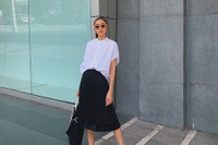 [ẢNH] 8 cách phối đồ với sơ mi trắng sành điệu như dàn sao thế giới