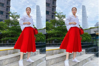 [ẢNH] 8 cách phối đồ với sơ mi trắng sành điệu như dàn sao thế giới