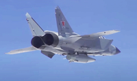 Tiêm kích MiG-31K Nga tập tiếp dầu trên không, mở rộng tầm tấn công 