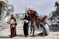 Niềm vui về nhà của người dân Gaza sau khi Israel - Hamas ngừng bắn