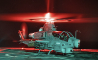 Trực thăng AH-1Z Viper của thủy quân lục chiến Mỹ diễn tập bắn đạn thật trên biển Caribe