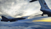 Tiêm kích MiG-31K Nga tập tiếp dầu trên không, mở rộng tầm tấn công 
