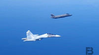 [ẢNH] Su-30SM Nga áp sát buộc F-35 NATO phải đổi hướng bay