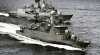 Tàu hộ vệ tên lửa HTMS Sukhothai của hải quân Thái Lan bị sóng đánh chìm