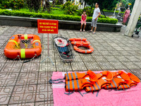 Người dân hứng khởi với trải nghiệm phòng cháy chữa cháy và cứu nạn cứu hộ