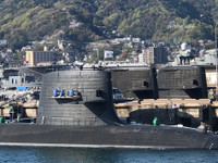 [ẢNH] Sức mạnh đáng sợ của siêu tàu ngầm Nhật Bản tại biển Đông