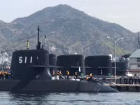 [ẢNH] Sức mạnh đáng sợ của siêu tàu ngầm Nhật Bản tại biển Đông