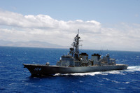 [ẢNH] Sức mạnh tàu khu trục Nhật Bản đang tập trận trên biển Đông