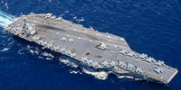 Siêu tàu sân bay USS Gerald R. Ford đắt nhất của Mỹ lần đầu triển khai