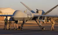 [ẢNH] UAV chiến đấu trị giá 16 triệu USD của Mỹ vừa bị phiến quân bắn hạ?