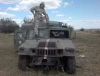 [ẢNH] Ly khai Ukraine sử dụng xe bọc thép Mỹ, sự thật bất ngờ mà Ukraine muốn giấu kín