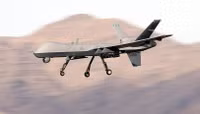 [ẢNH] UAV chiến đấu trị giá 16 triệu USD của Mỹ vừa bị phiến quân bắn hạ?