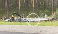 Trực thăng quân sự rơi ở Belarus, nghi là 'xe tăng bay' Mi-24 của Nga