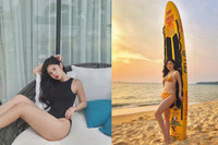 [ẢNH] Chân dung MC xinh đẹp vào vai vợ cũ về cướp con bị ‘ném đá’ trong Mùa hoa tìm lại