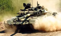 Xe tăng T-90 Syria dàn hàng tiến đánh phiến quân thân Thổ Nhĩ Kỳ tại Idlib