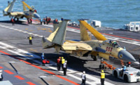 [ẢNH] Đưa ‘hổ giấy’ J-15 ra bay biển, hiểm nguy rình rập chính phi công Trung Quốc