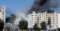 [ẢNH] Lý do không kích đánh sập tòa báo Gaza vừa được Israel tiết lộ