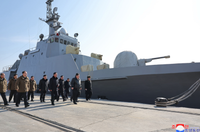 Hạ thủy lỗi, chiến hạm Triều Tiên bị hư hại nghiêm trọng