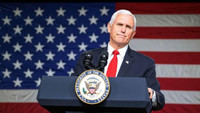 [ẢNH] Phó Tổng thống Pence tuyên bố ông Biden chiến thắng