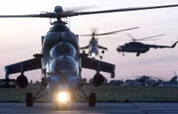 [ẢNH] Moscow cáo buộc Azerbaijan cố tình bắn rơi trực thăng tấn công Mi-24 Nga