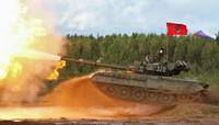 Lính Ukraine dùng chiến thuật trong Thế chiến thứ 2 để tiêu diệt xe tăng T-80BV Nga