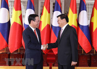 Hình ảnh Chủ tịch nước Võ Văn Thưởng thăm Cộng hòa Dân chủ Nhân dân Lào
