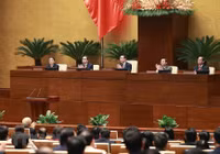 Hình ảnh Quốc hội khóa XV bỏ phiếu bầu Chủ tịch nước nhiệm kỳ 2021-2026
