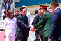 Hình ảnh Chủ tịch Quốc hội Vương Đình Huệ bắt đầu thăm chính thức Cuba