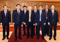 Hình ảnh Quốc hội khóa XV bỏ phiếu bầu Chủ tịch nước nhiệm kỳ 2021-2026