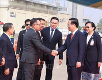 Hình ảnh Chủ tịch nước Võ Văn Thưởng thăm Cộng hòa Dân chủ Nhân dân Lào