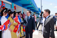 Hình ảnh Chủ tịch Quốc hội Vương Đình Huệ bắt đầu thăm chính thức Cuba